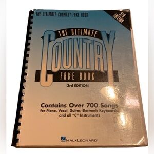 Hal Leonard The Ultimate Country Fake Book 3rd Edition Over 700 songs